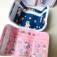 Fun Kids Wallet – Trifold Faux Leather Wallet in Gift Box (Assorted Themes)