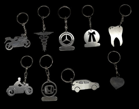 Shape Metal Keychain