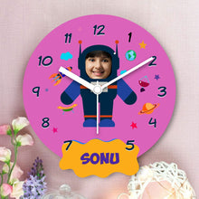 Personalised Kids Wall Clock