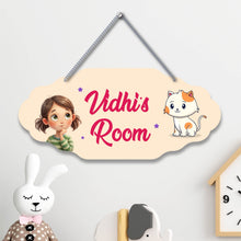 Personalised Kids Door Plate