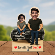 ವೈಯಕ್ತಿಕಗೊಳಿಸಿದ ತಂದೆ ಮತ್ತು ಮಗ / ಮಗಳ ವ್ಯಂಗ್ಯಚಿತ್ರ