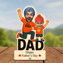 ವೈಯಕ್ತಿಕಗೊಳಿಸಿದ ತಂದೆ ಮತ್ತು ಮಗ / ಮಗಳ ವ್ಯಂಗ್ಯಚಿತ್ರ